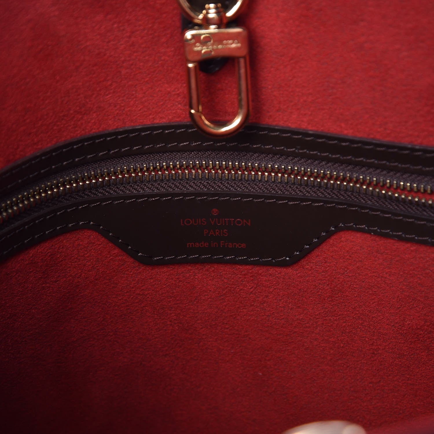 Louis Vuitton Damier Ebene Hampstead MM 6 of 19