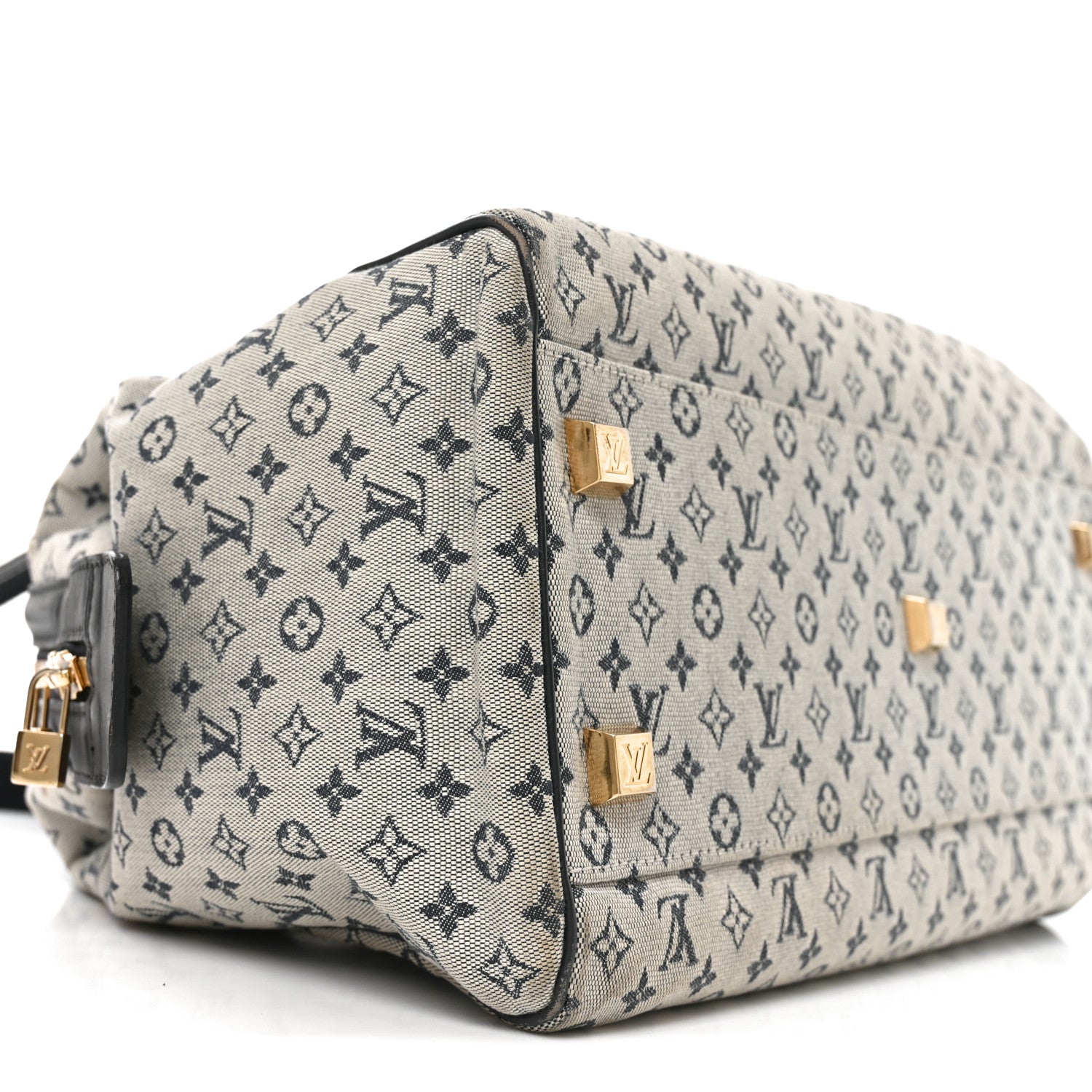 Louis Vuitton Mini Monogram Josephine GM Blue 8 of 9