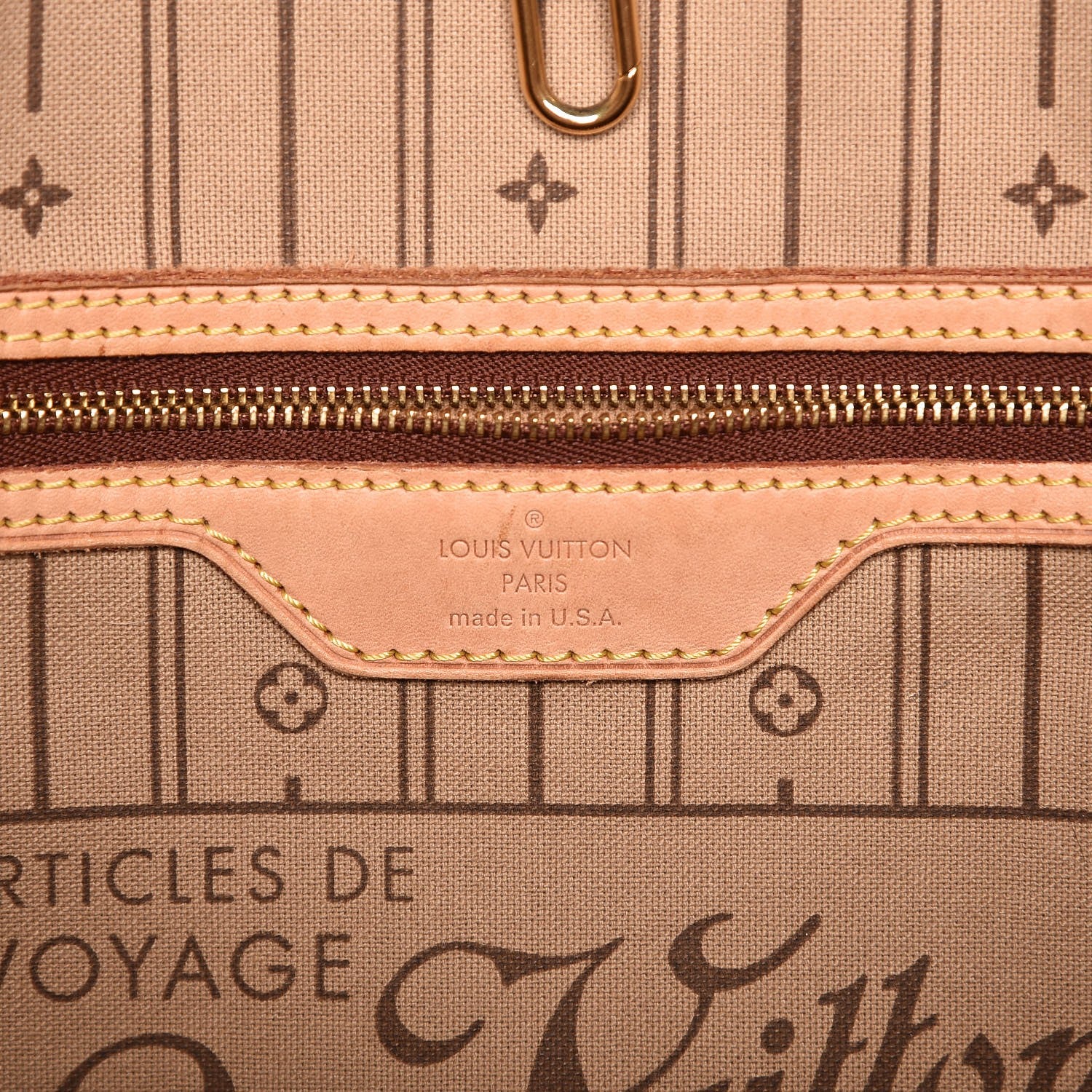 Louis Vuitton Monogram Neverfull MM 7 of 12