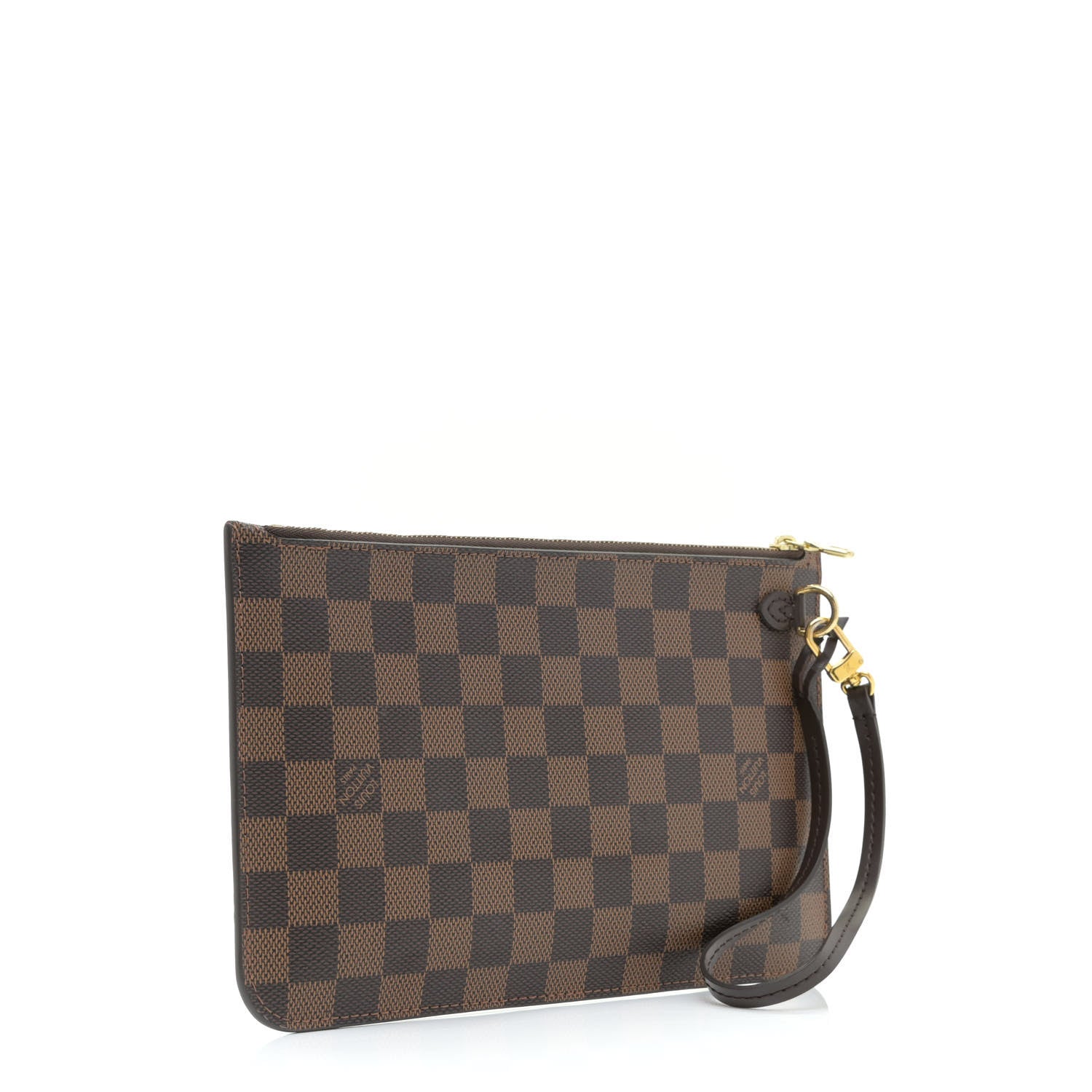 Louis Vuitton Damier Ebene Neverfull MM GM Pochette 2 of 7