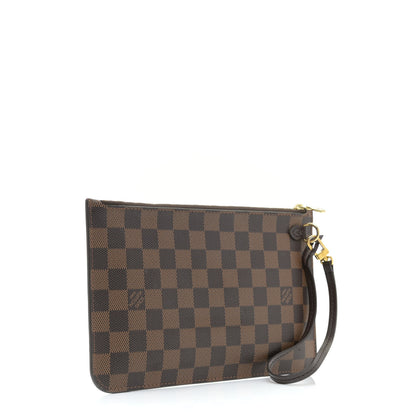 Louis Vuitton Damier Ebene Neverfull MM GM Pochette 2 of 7