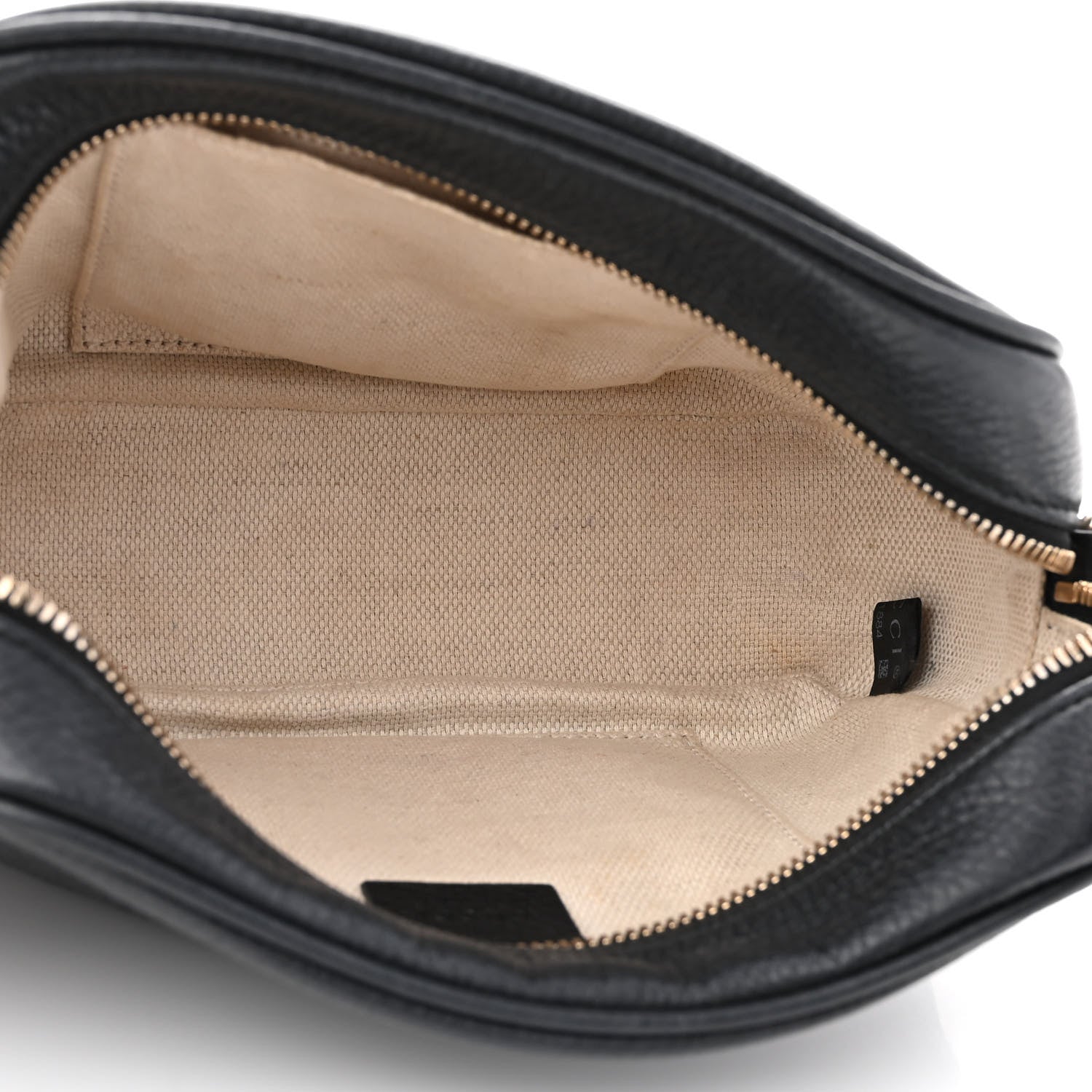Gucci Pebbled Calfskin Small Soho Disco Bag Black 5 of 11