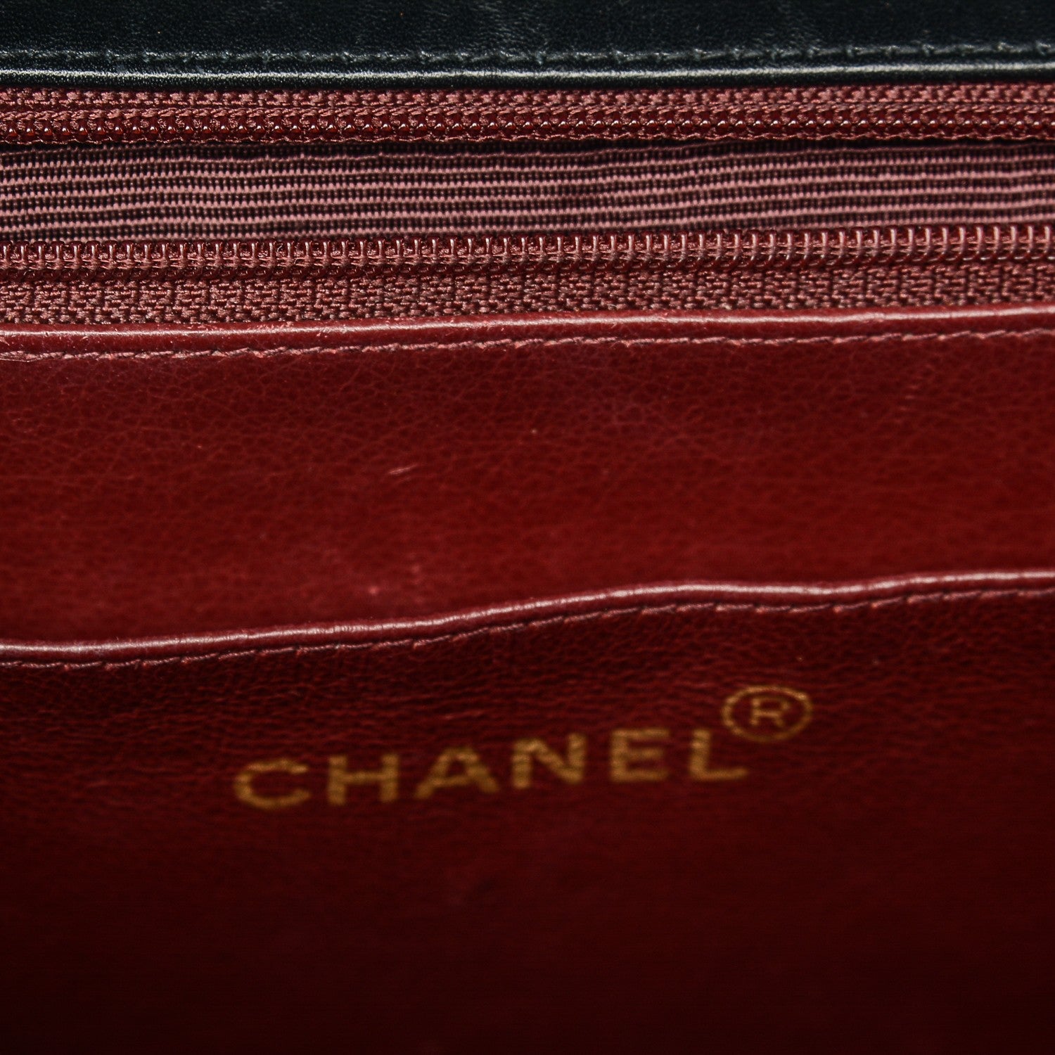 Chanel Lambskin Quilted XL Jumbo Single Flap Black 6 of 8