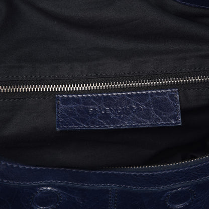 Balenciaga Agneau Classic Hardware S Squash Boston Bleu Nuit Dark Sea 6 of 7
