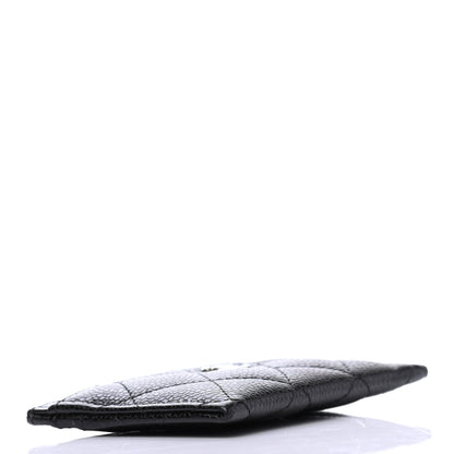 Chanel Caviar Quilted Card Holder Black 3 of 4