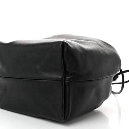 Valentino Garavani Nappa Vlogo Pouf Pouch Black 9 of 9