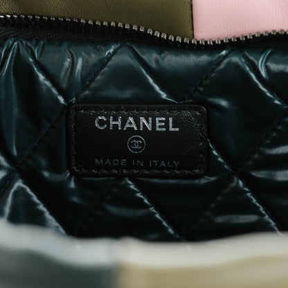 Chanel Lambskin Patchwork Large Cosmetic Case Multicolor 6 of 7