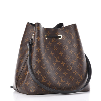 Louis Vuitton Monogram Neonoe MM Black 3 of 11