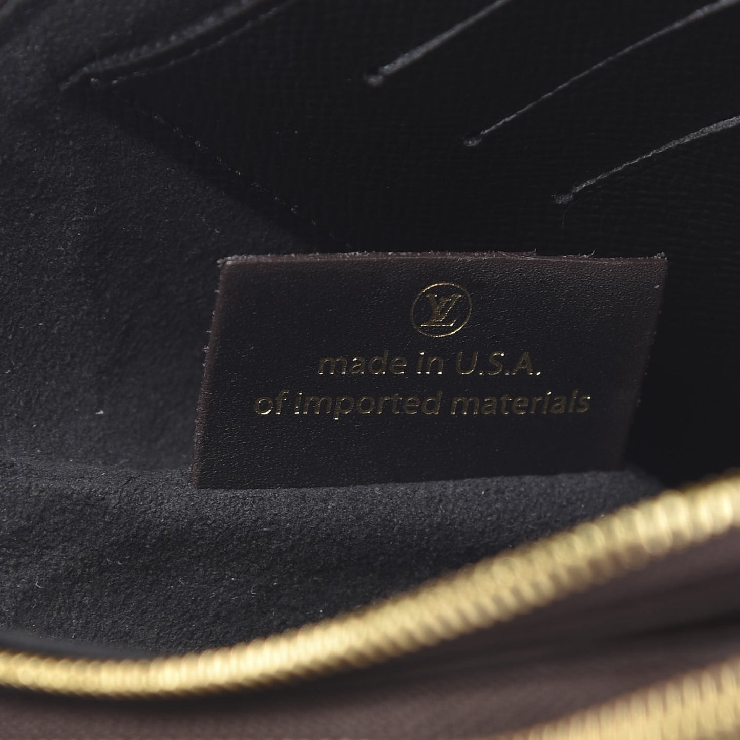 Reverse Monogram Giant Double Zip Pochette