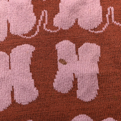 Hermes Cashmere Knit Logo Scarf 7 of 8