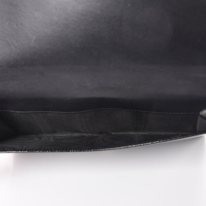 Saint Laurent Textured Patent Belle De Jour Wallet Black 5 of 10
