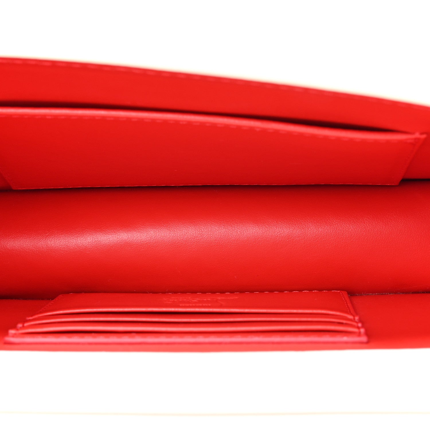 Christian Louboutin Patent Embossed Snakeskin Loubi54 Crossbody Clutch Pink 5 of 10