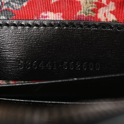 Gucci Calfskin Trapuntata Web Mini GG Shoulder Bag Black 7 of 10