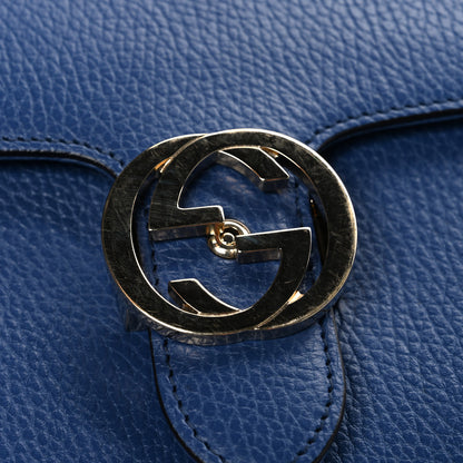 Gucci Dollar Calfskin Small Interlocking G Shoulder Bag Caspian 11 of 11