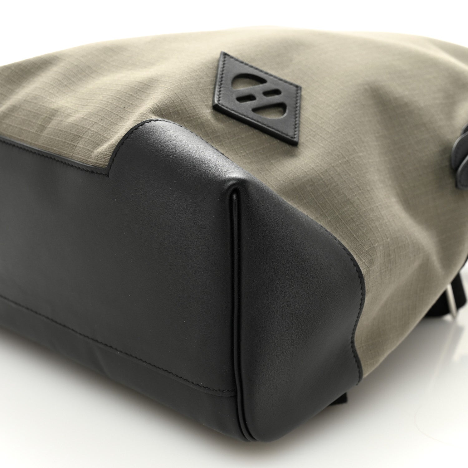 Hermes Bivoac Canvas Swift Allback Backpack Kaki Black 10 of 10
