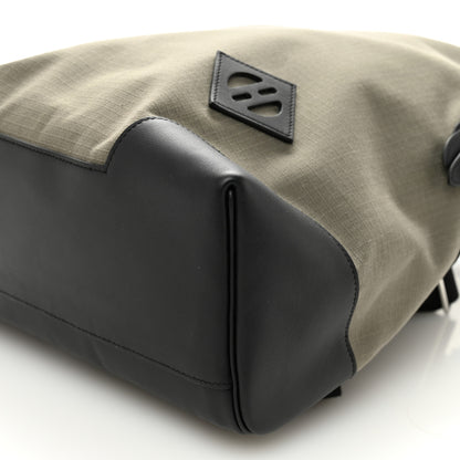 Hermes Bivoac Canvas Swift Allback Backpack Kaki Black 10 of 10