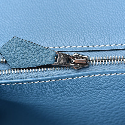 Hermes Togo Birkin 35 Blue Jean 16 of 28