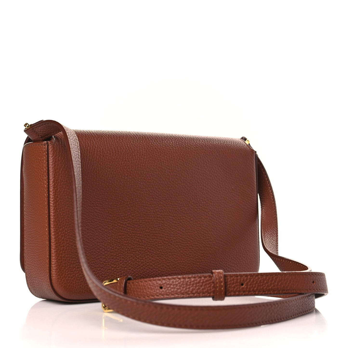 Calfskin Mini Vintage Check Note Bag Tan