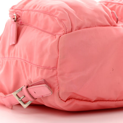 Prada Nylon Vela Medium Backpack Pink 8 of 19