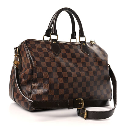 Louis Vuitton Damier Ebene Speedy Bandouliere 30 3 of 13