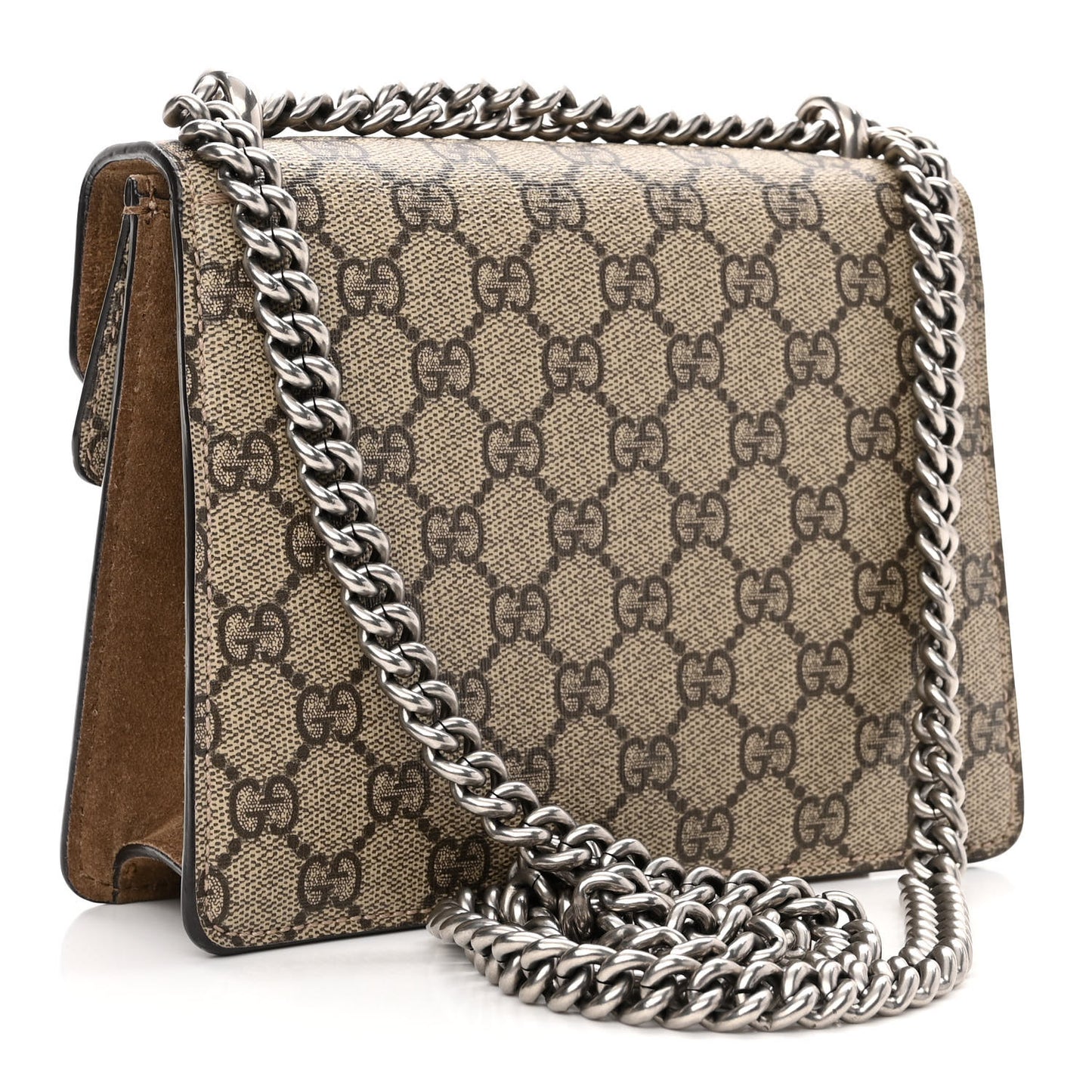 GG Supreme Monogram Mini Dionysus Shoulder Bag Taupe