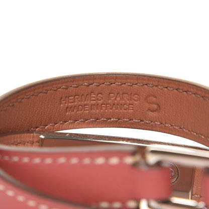 Hermes Swift Rivale Double Tour Bracelet XS Sanguine 4 of 6