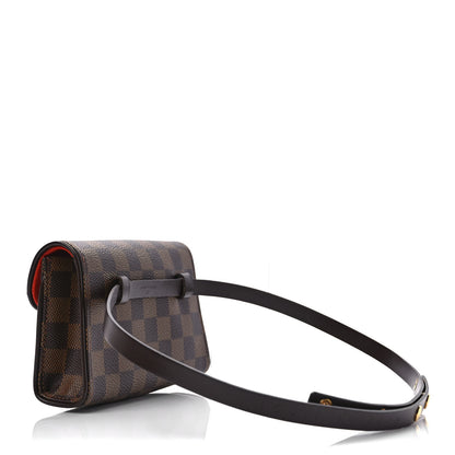 Louis Vuitton Damier Ebene Pochette Florentine XS 3 of 10
