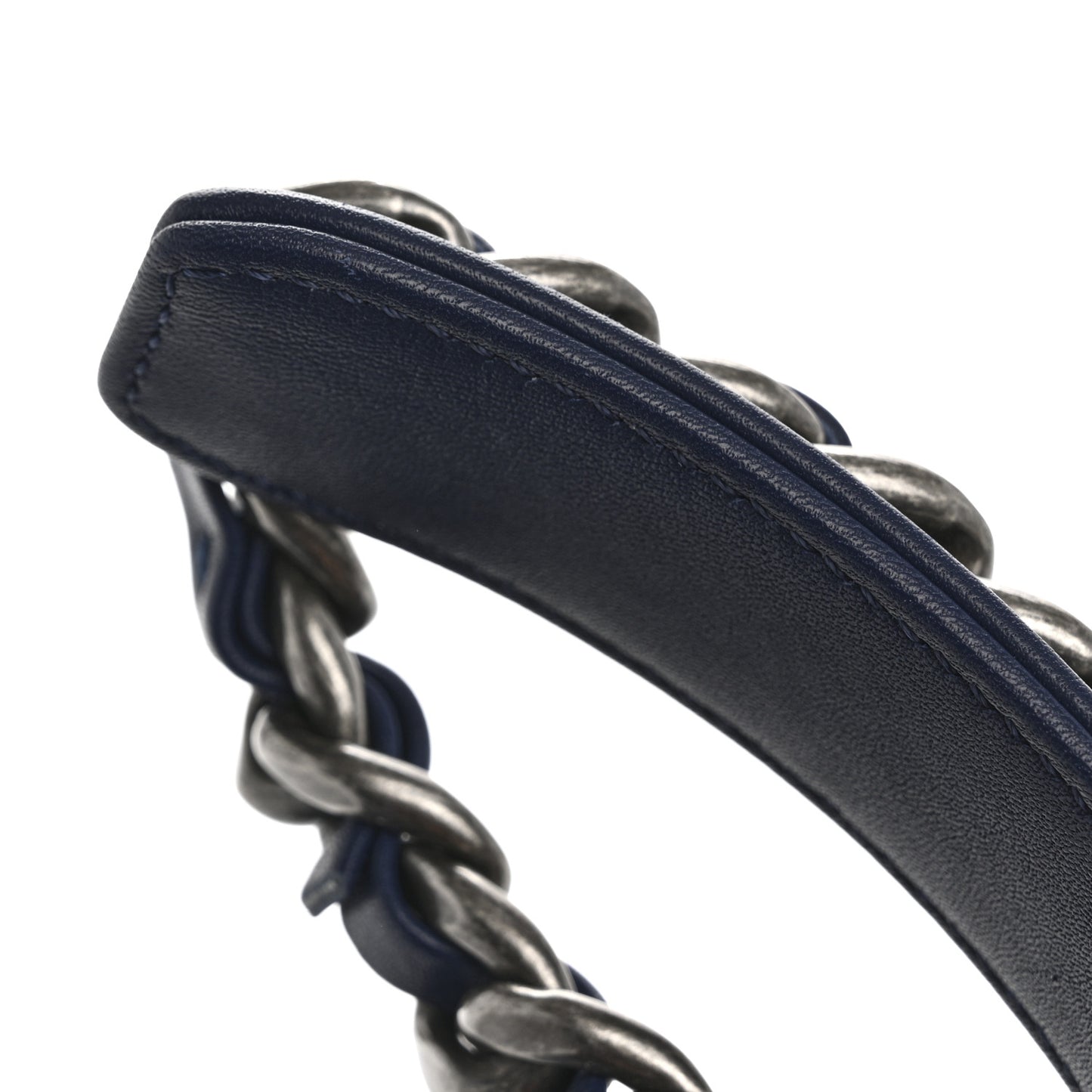 Denim Quilted Medium Chanel 19 Flap Blue