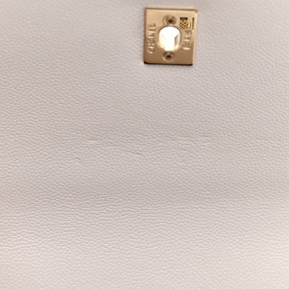 Chanel Caviar Quilted Small Business Affinity Flap White 9 of 9