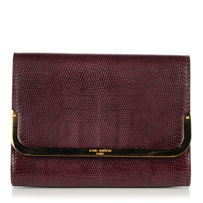 Louis Vuitton Lizard Rossmore PM Burgundy 1 of 8