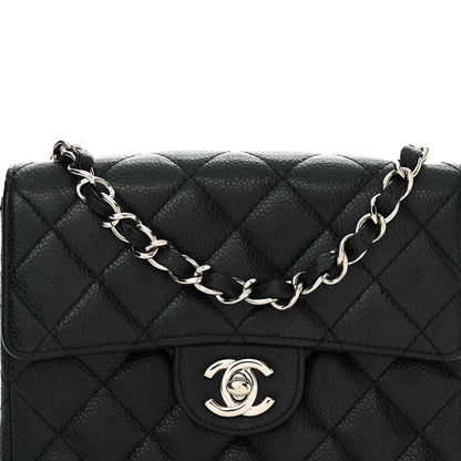 Chanel Caviar Quilted Mini Square Flap Black 8 of 14