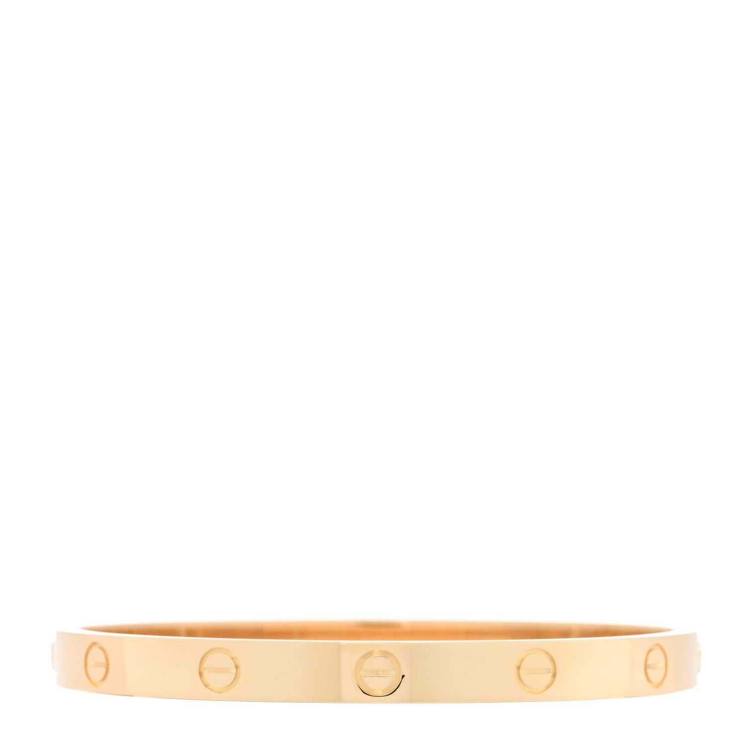 Cartier 18K Yellow Gold LOVE Bracelet 18 1 of 7