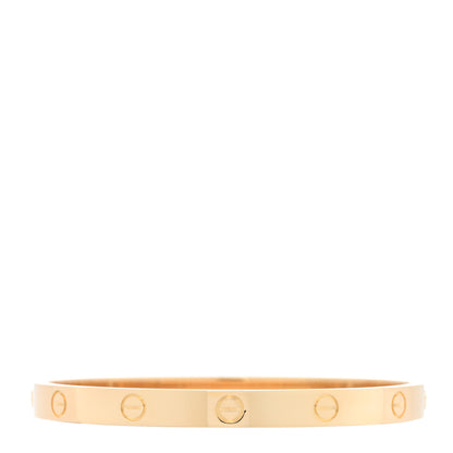 Cartier 18K Yellow Gold LOVE Bracelet 18 1 of 7