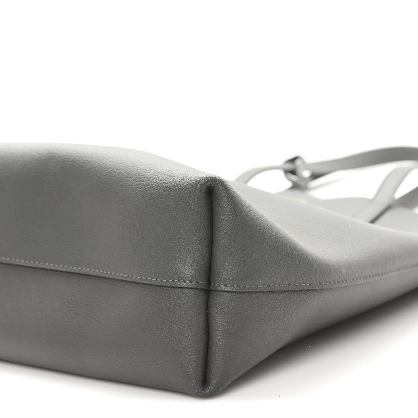 Calfskin North-South Shopping Tote Storm
