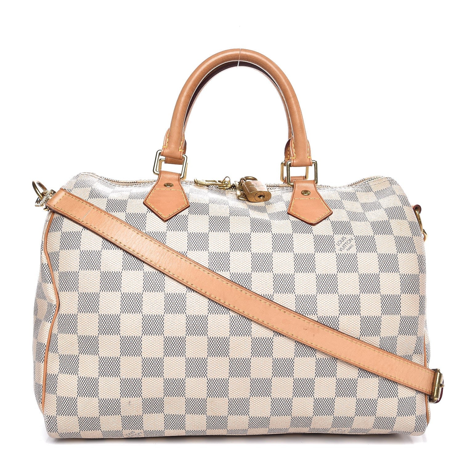 Louis Vuitton Damier Azur Speedy Bandouliere 30 1 of 9