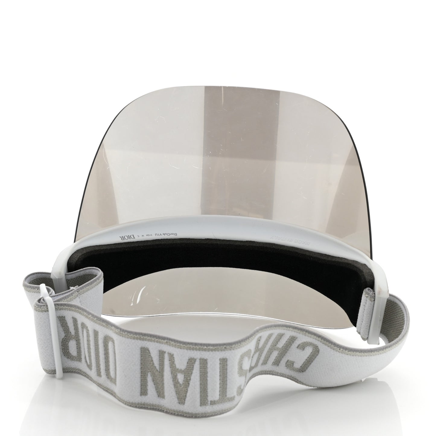 Mirrored DiorClub1 Sun Visor Grey