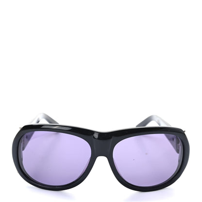 Chloe Acetate Metal Sunglasses Black 2 of 7