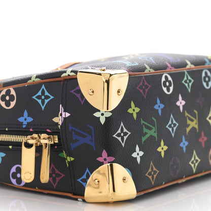 Louis Vuitton Monogram Multicolor Trouville Black 9 of 11
