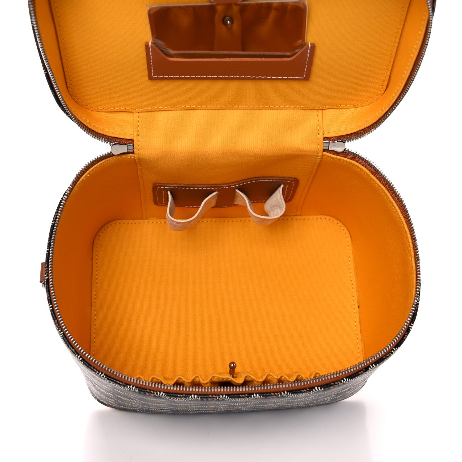 Goyard Goyardine Muse Vanity Case Black Gold 5 of 8