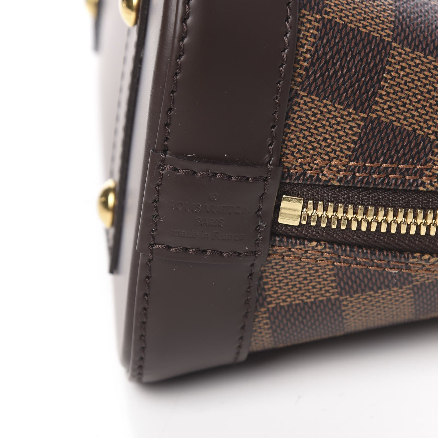 Louis Vuitton Damier Ebene Alma BB 7 of 11