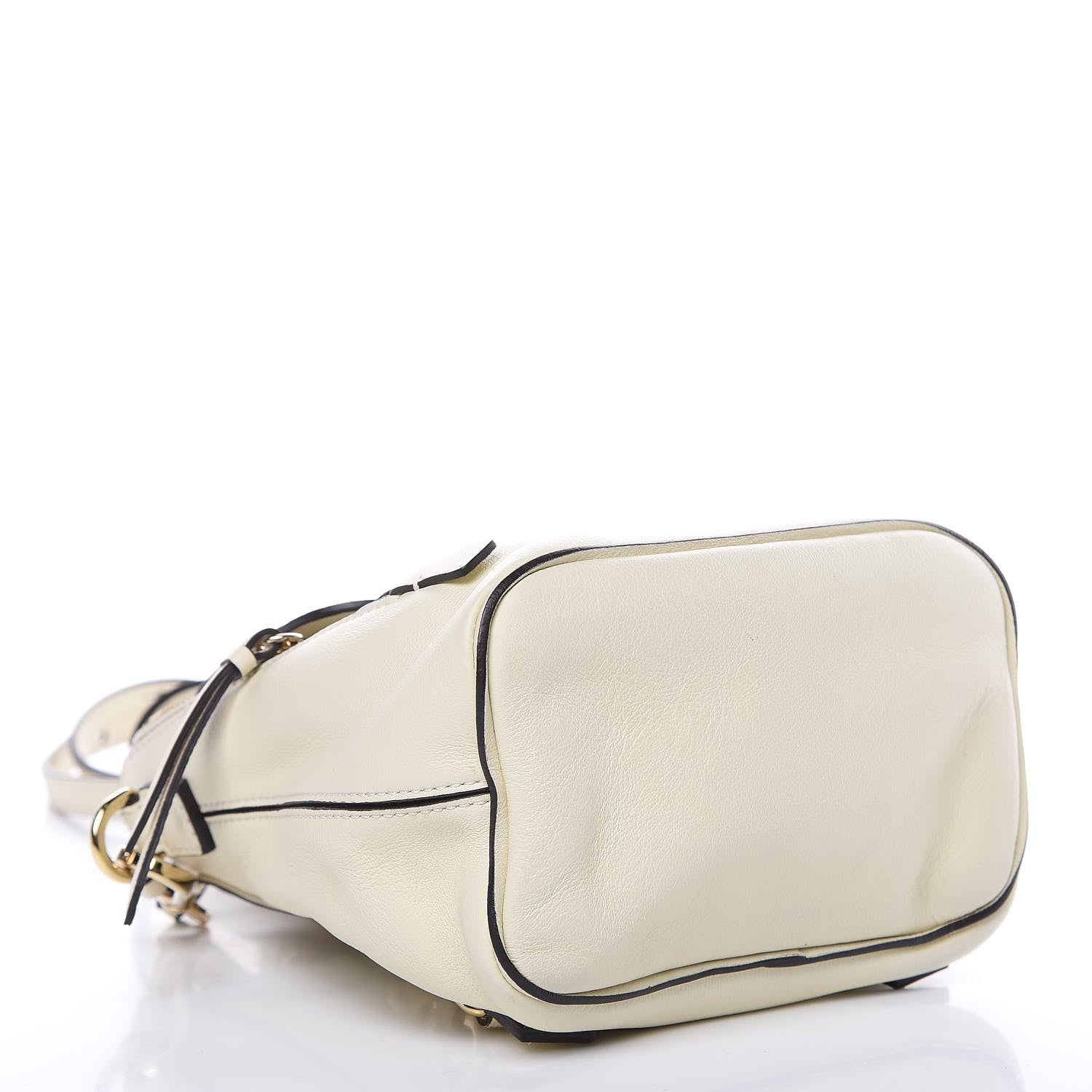 Chloe Suede Calfskin Mini Faye Backpack Off White 4 of 13