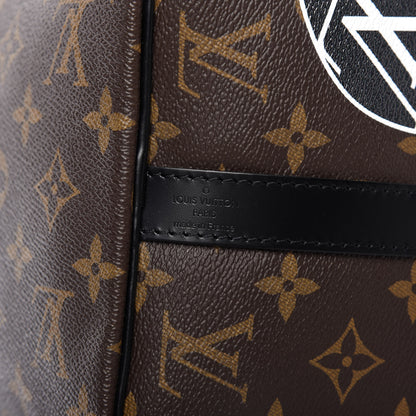 Louis Vuitton Monogram My World Tour Speedy Bandouliere 30 Black 8 of 11