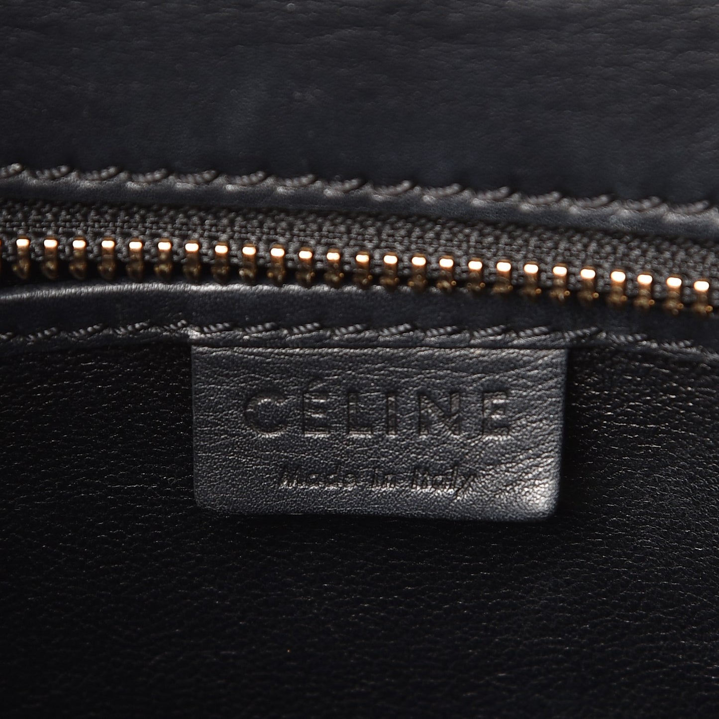 Smooth Calfskin Nano Luggage Black