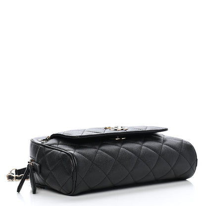 Chanel Caviar Quilted Small In & Out Camera Case Black 4 of 9