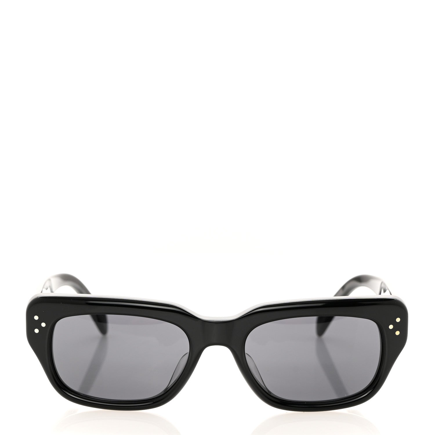 Celine Acetate Rectangular Sunglasses CL40267U Black 3 of 7