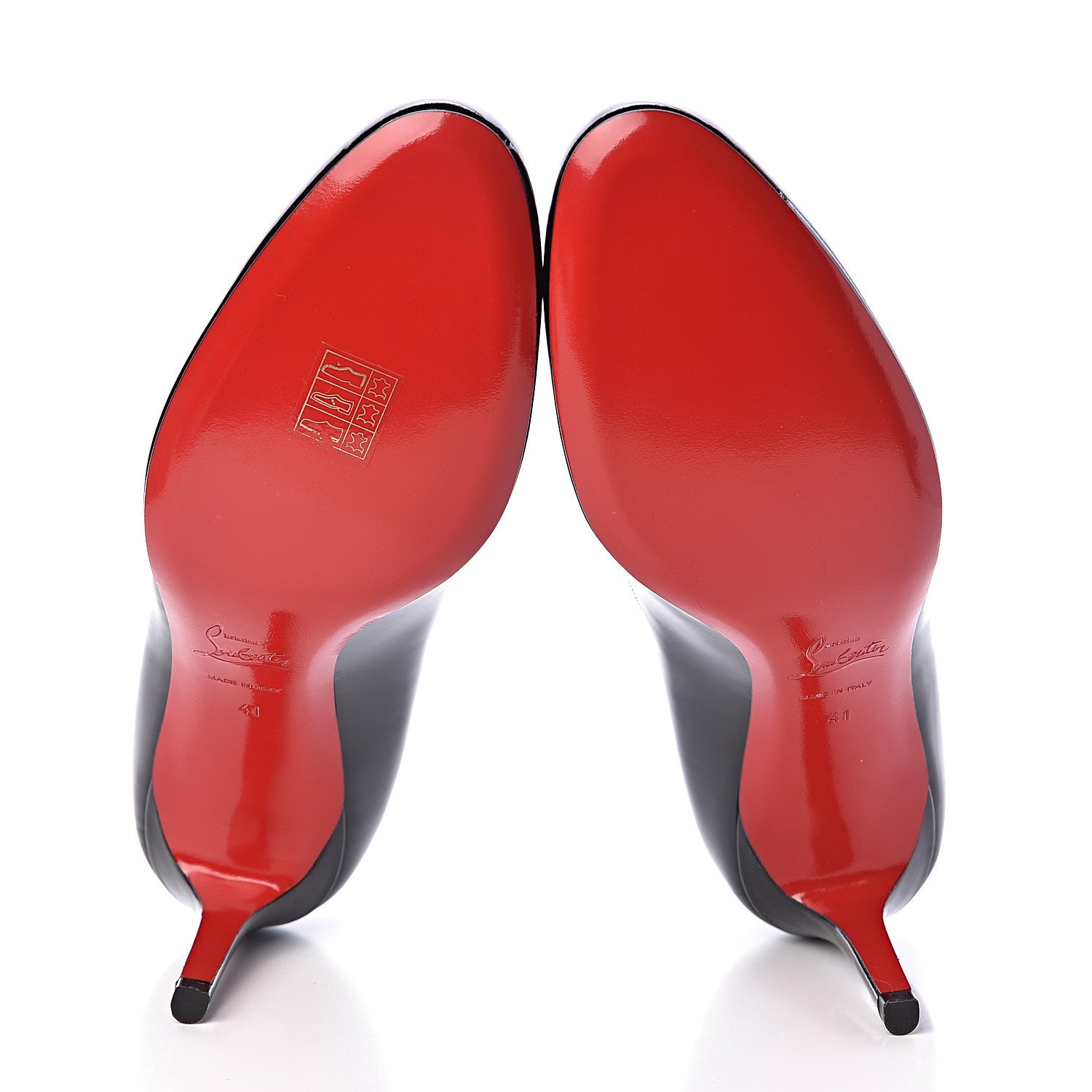 Christian Louboutin Patent Simple 70 Pumps 41 Black 5 of 8