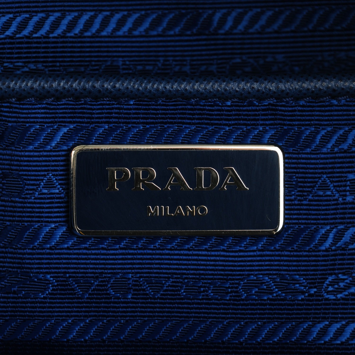 Prada Nylon Vela Tote Royal 6 of 8