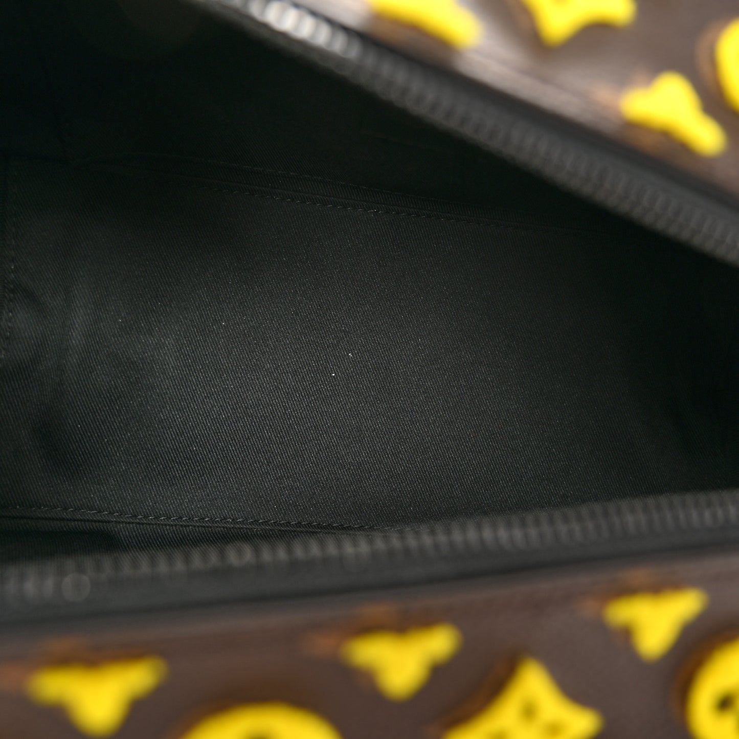 Monogram Tuffetage Speedy Trunk Jaune