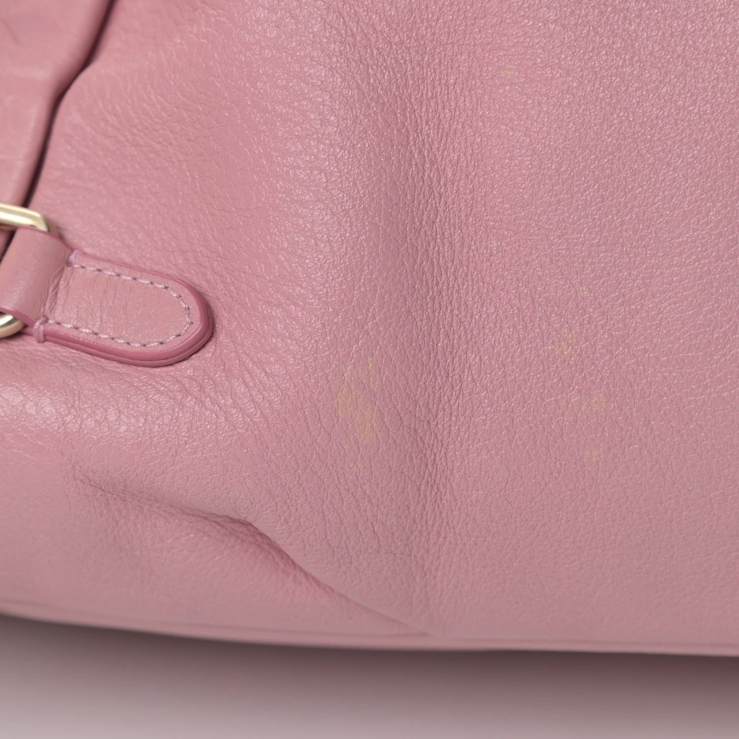 MCM Calfskin Ottomar Drawstring Shoulder Bag Pink 16 of 18
