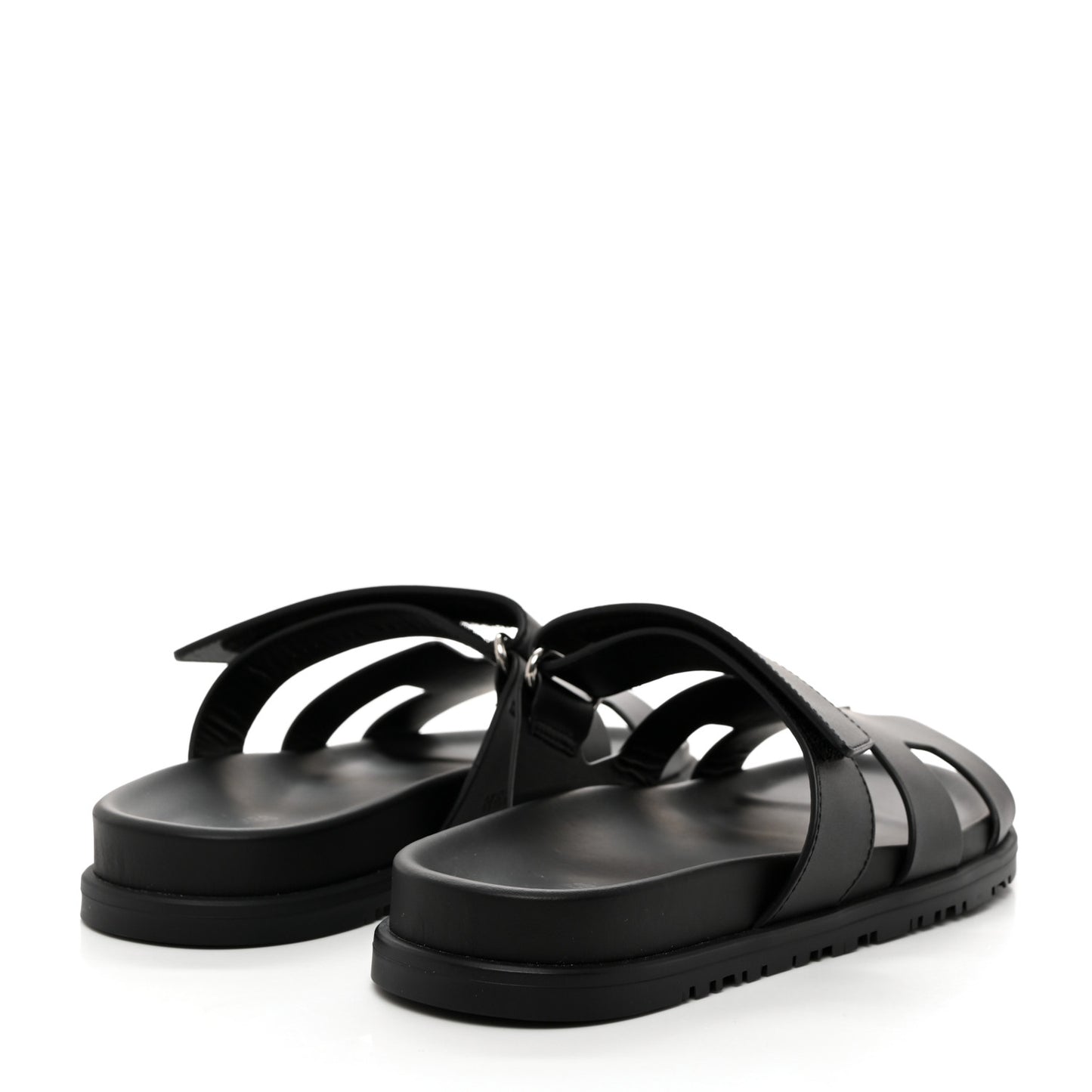 Calfskin Womens Chypre Sandals 38 Black